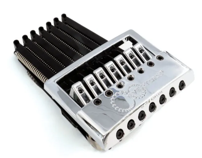 EverTune F7-model – Kobylka pre 7-strunovú gitaru, typ Strat Chróm