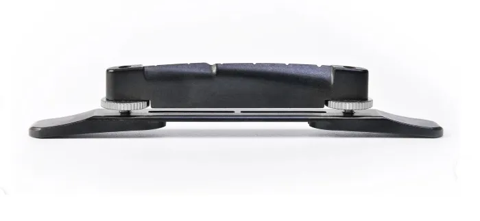 GraphTech PS-7551-N0 String Saver Jazz Archtop Gitarová kobylka – Nikel