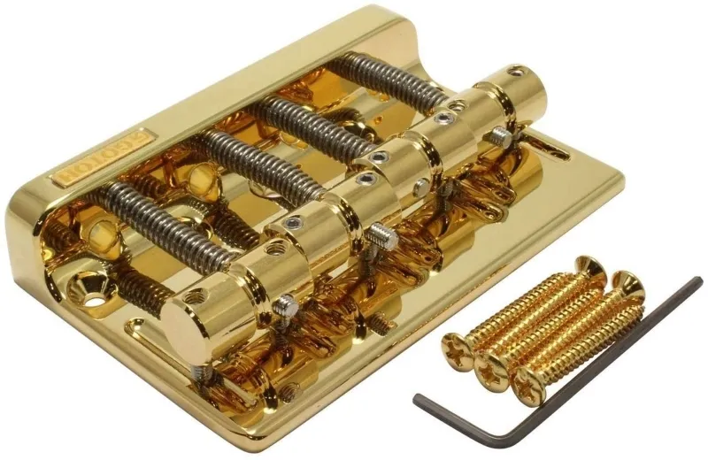 Gotoh GEB 201B Kobylka pre 4 strunovú Basgitaru Zlatá