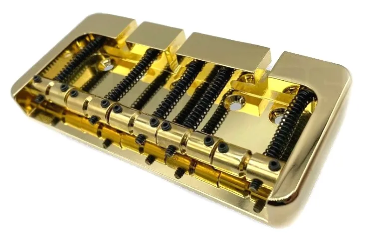 Hipshot – Kobylka B-Style pre 5-strunovú Basgitaru, Zlatá (5B500BG-750)