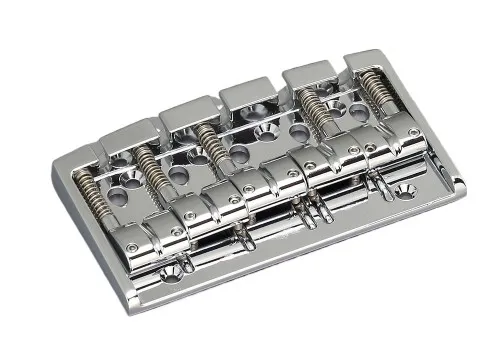 Gotoh 404BO-5 – Kobylka pre 5-strunovú Basgitaru Chrome