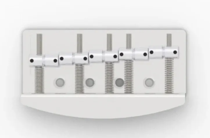 Hipshot – Kobylka Vintage pre 5-strunovú Basgitaru, Leštená Oceľ (5C500SS-750)