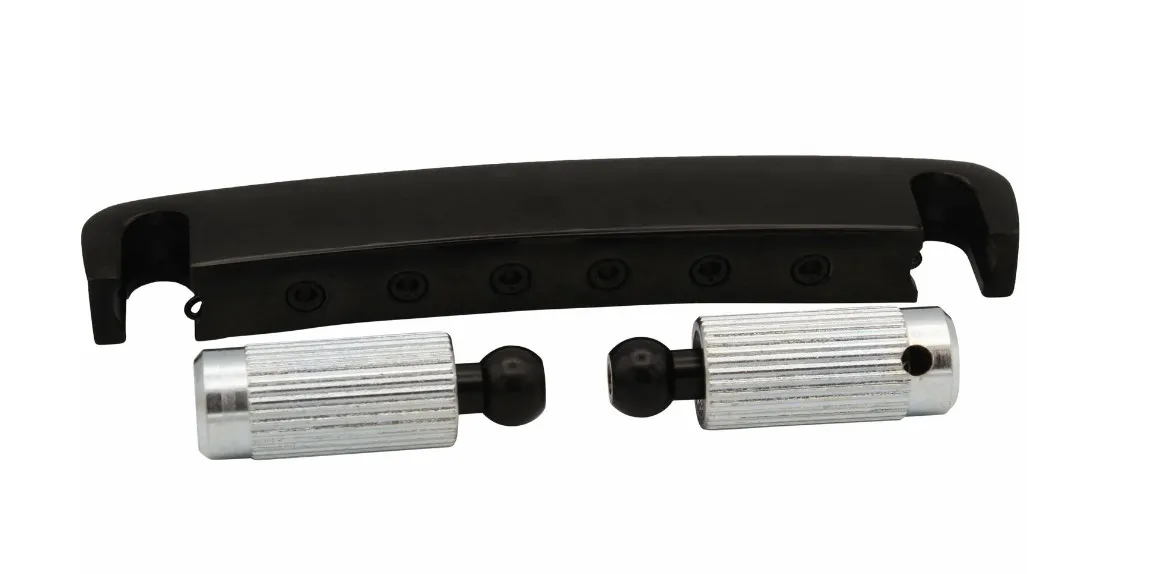 Gotoh 510FA – Duralový strunník pre 6-strunovú gitaru Les Paul, Čierna