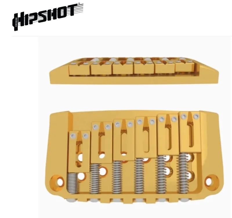 Hipshot Ibby HM Pevná kobylka pre 6-strunovú gitaru typ Ibanez – Zlatá (4IBG06G)