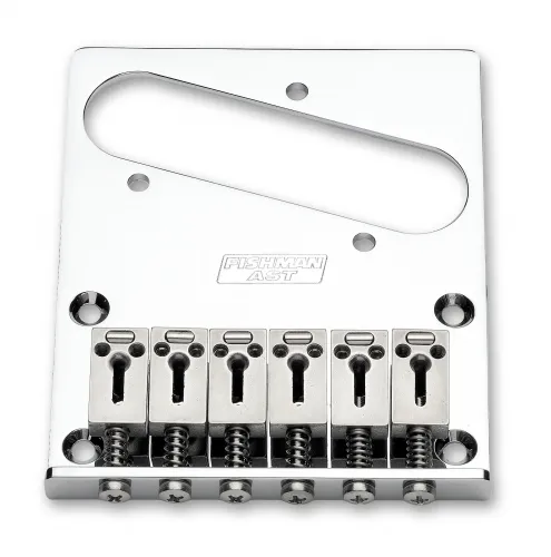 Fishman Powerbridge AST (PRO-AST-101) – Piezo kobylka pre Telecaster (Modern), Chróm