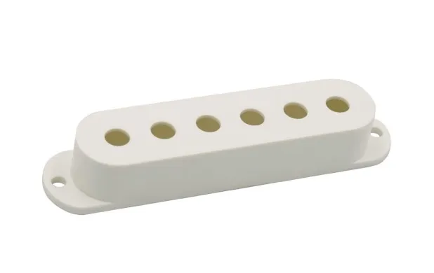 Hosco PC-2W Plastový Kryt snímača Single-coil Biela