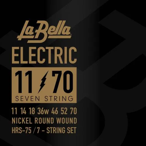 Labella HRS-75 Nikel Struny pre 7- strunovú Elektrickú Gitaru 11-70