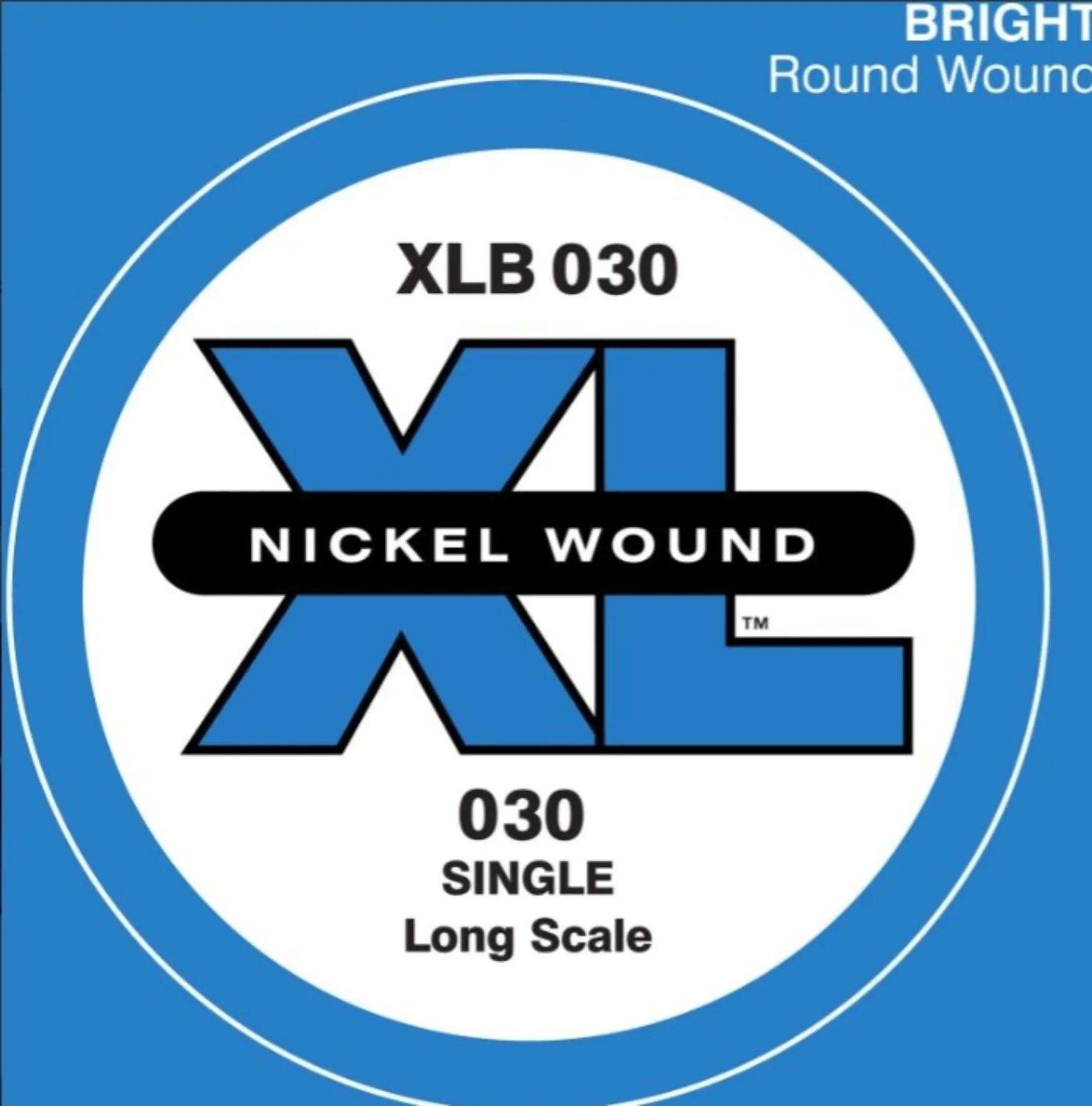 Daddario XLB.030 Kusová Basgitarová Struna Bulk