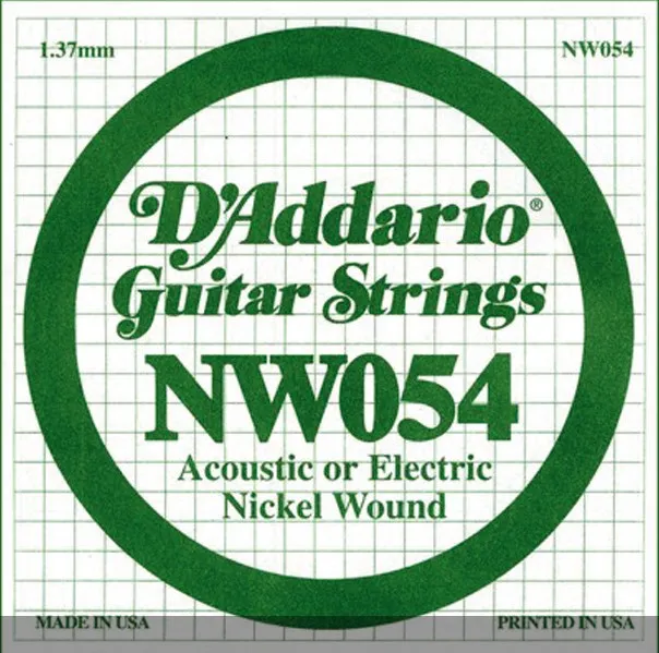 Daddario NW054 Kusová Struna .054