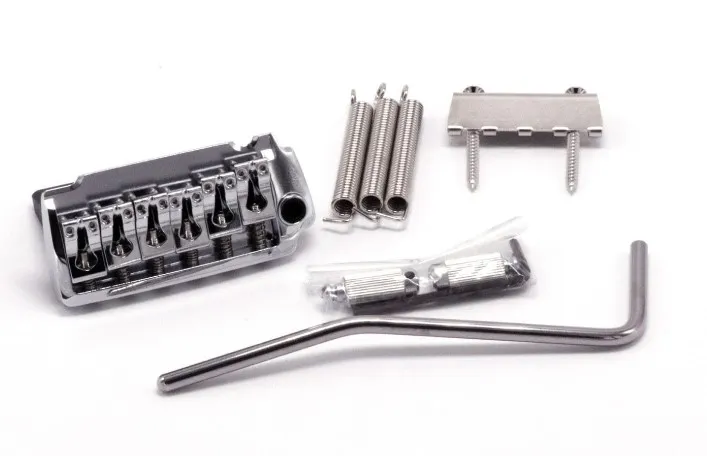 Gotoh EV510T-BS – 6-strunové moderné tremolo (ST-Style), Chrom