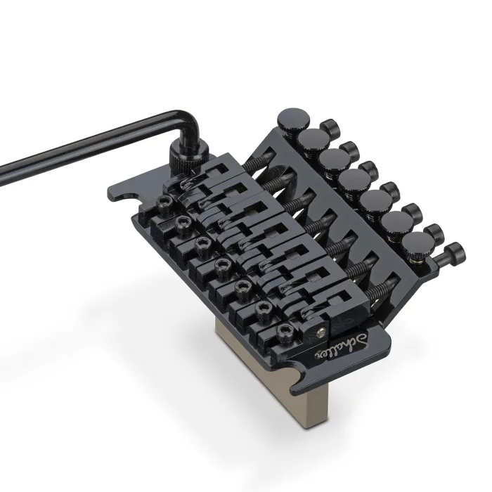 Schaller LockMeister® 7 – 7-strunový tremolo systém, Čierny