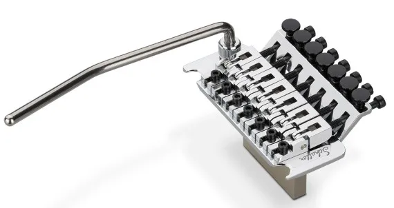 Schaller LockMeister® 7 – 7-strunový tremolo systém, Chrom