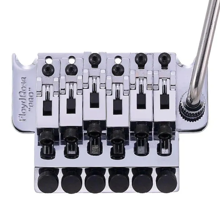 Floyd Rose FRTP1000 tremolo systém pre 6-strunovú gitaru – Chróm