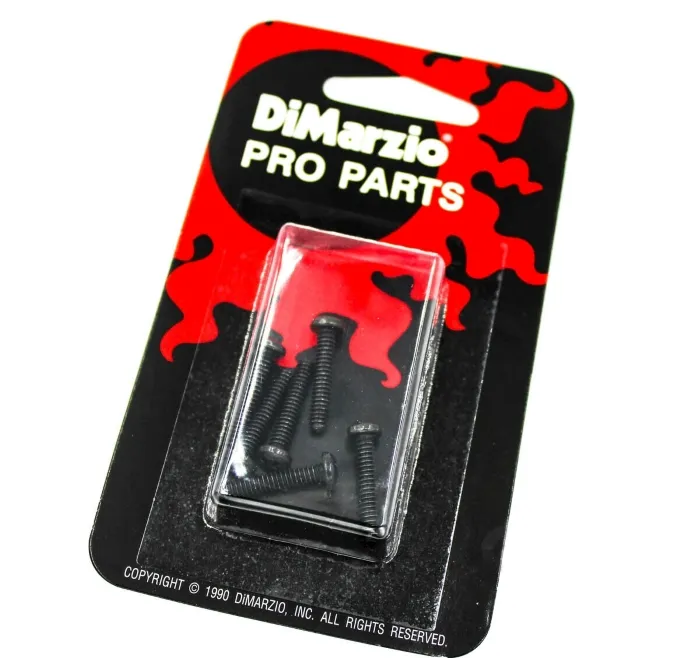 Dimarzio FH1310 Sada Šrobov pre Snímač Single Coil - Čierna