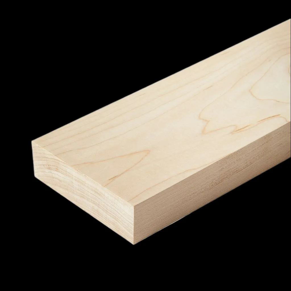 Kanadský javor – Drevo na Gitarový krk 2. trieda 750–720 × 220 × 28 mm