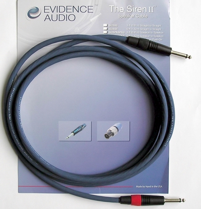 Evidence Audio Siren II Profesionálny Repro Kábel 3m 