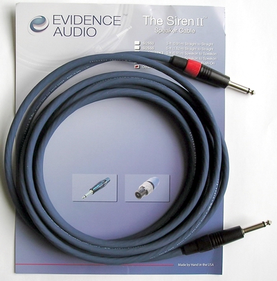 Evidence Audio Siren II Profesionálny Repro Kábel 5m